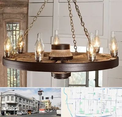 فروشگاه لوستر در 17شهریور