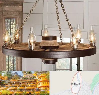 فروشگاه لوستر در دربند