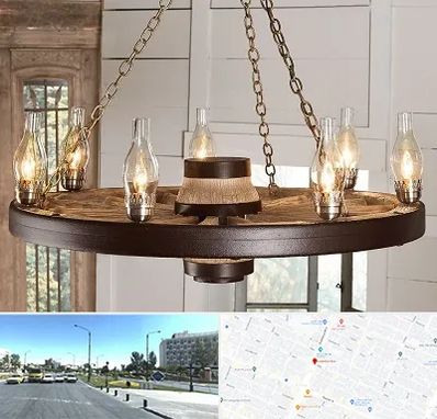 فروشگاه لوستر در بلوار کلاهدوز مشهد 