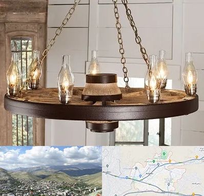 فروشگاه لوستر در رودهن