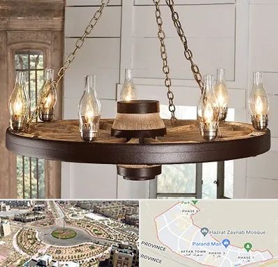 فروشگاه لوستر در پرند