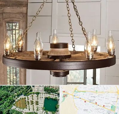 فروشگاه لوستر در وکیل آباد مشهد 