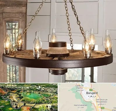 فروشگاه لوستر در بروجرد