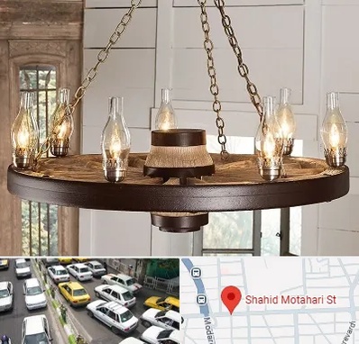 فروشگاه لوستر در مطهری تهران