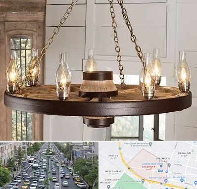 فروشگاه لوستر در گلشهر کرج