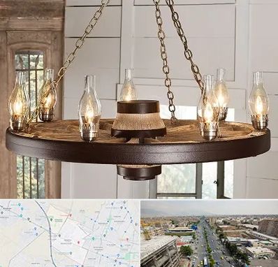 فروشگاه لوستر در حصارک کرج