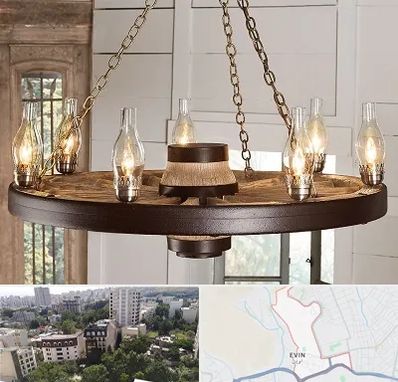 فروشگاه لوستر در اوین