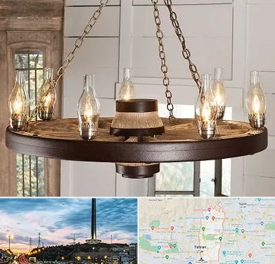 فروشگاه لوستر در منطقه 2 تهران 