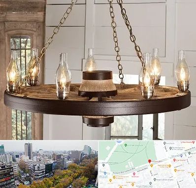 فروشگاه لوستر در بلوار کشاورز 