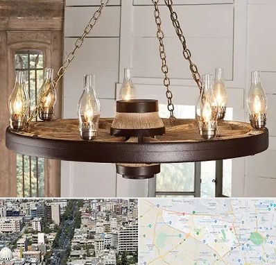 فروشگاه لوستر در منطقه 18 تهران 