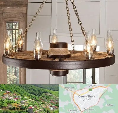 فروشگاه لوستر در قائم شهر