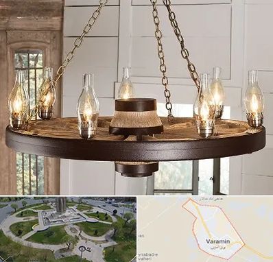 فروشگاه لوستر در ورامین