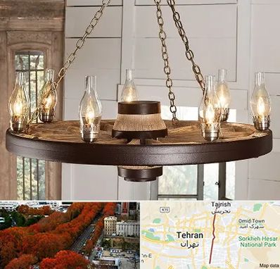 فروشگاه لوستر در ولیعصر 