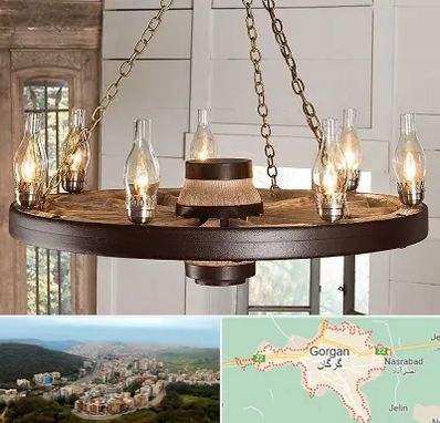 فروشگاه لوستر در گرگان