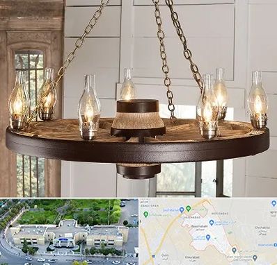 فروشگاه لوستر در نسیم شهر