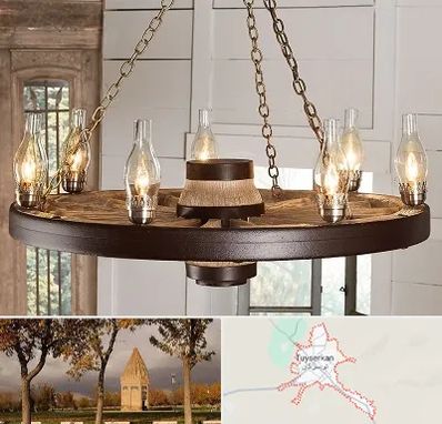 فروشگاه لوستر در تویسرکان