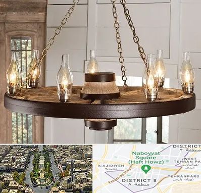 فروشگاه لوستر در نارمک 