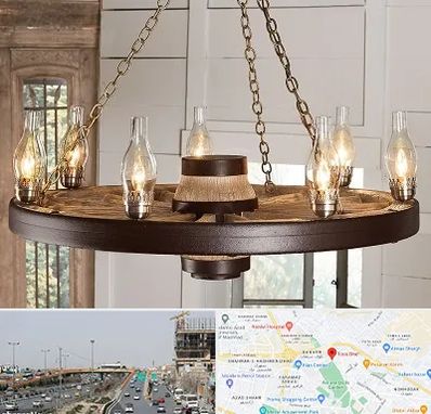 فروشگاه لوستر در بلوار توس مشهد 