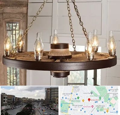 فروشگاه لوستر در بلوار فردوسی مشهد 