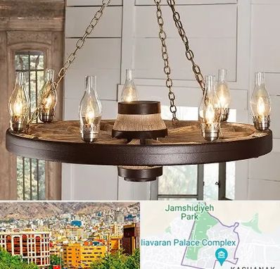 فروشگاه لوستر در نیاوران 