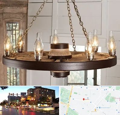 فروشگاه لوستر در بلوار سجاد مشهد 