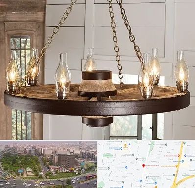 فروشگاه لوستر در آیت الله کاشانی 