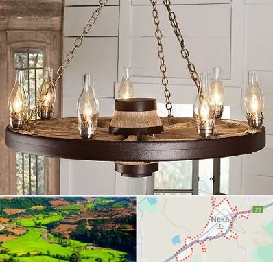 فروشگاه لوستر در نکا