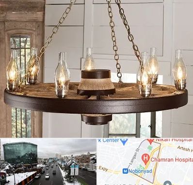 فروشگاه لوستر در اقدسیه 