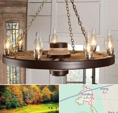 فروشگاه لوستر در کردکوی