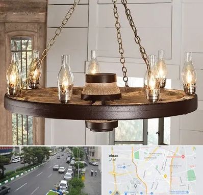 فروشگاه لوستر در ستارخان 