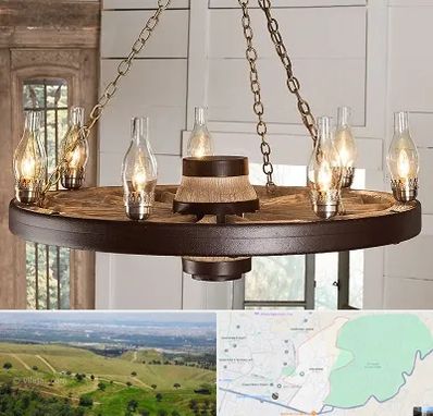 فروشگاه لوستر در سوهانک