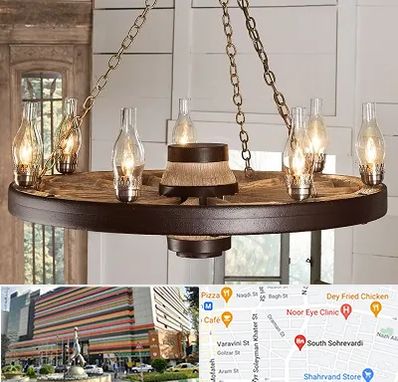 فروشگاه لوستر در سهروردی 