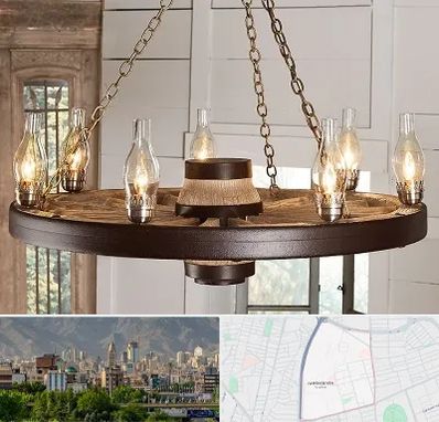 فروشگاه لوستر در جمشیدیه