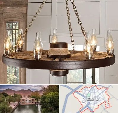 فروشگاه لوستر در دامغان