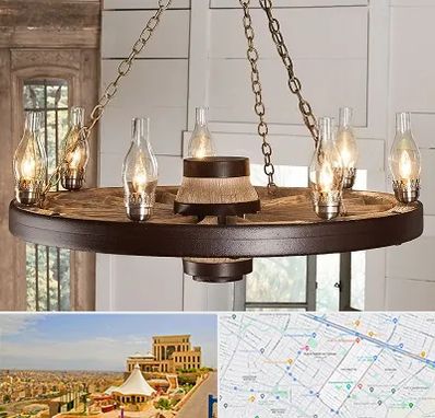 فروشگاه لوستر در هاشمیه مشهد