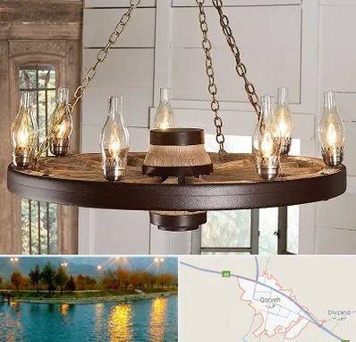 فروشگاه لوستر در قروه