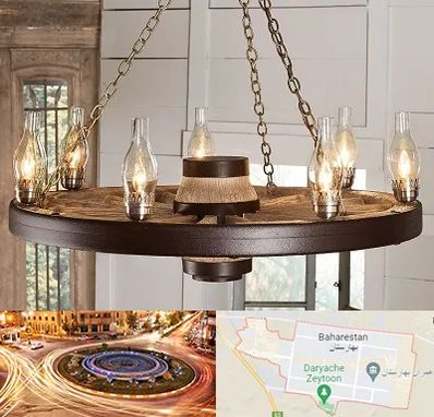 فروشگاه لوستر در بهارستان