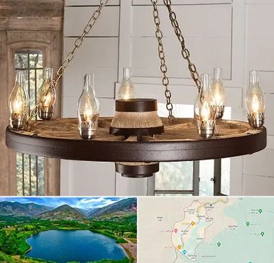 فروشگاه لوستر در رودبار