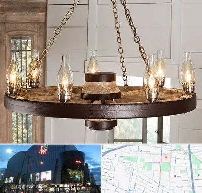 فروشگاه لوستر در بلوار اباذر