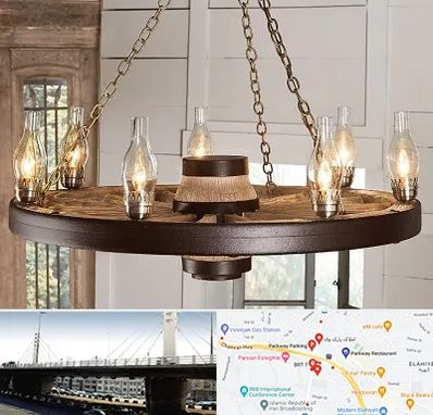 فروشگاه لوستر در پارک وی 