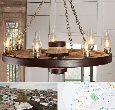 فروشگاه لوستر در شمیران نو