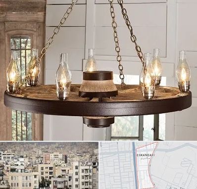 فروشگاه لوستر در اسکندری