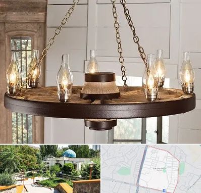 فروشگاه لوستر در باغمیشه تبریز