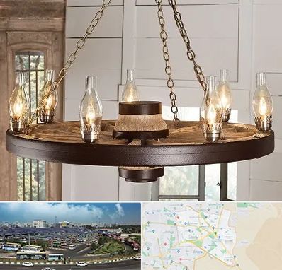 فروشگاه لوستر در منطقه 15 تهران 