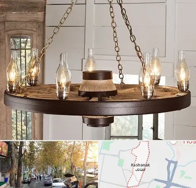 فروشگاه لوستر در کاشانک