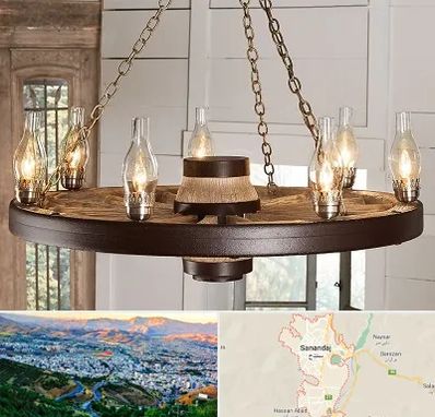 فروشگاه لوستر در سنندج