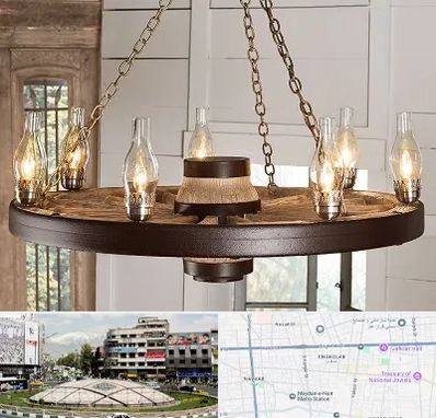 فروشگاه لوستر در مرکز تهران