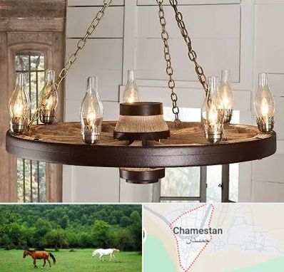 فروشگاه لوستر در چمستان