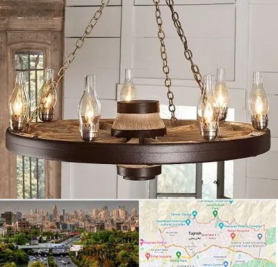 فروشگاه لوستر در منطقه 1 تهران 