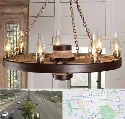 فروشگاه لوستر در منطقه 17 تهران 